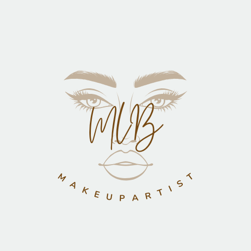 Black beauty makeup branding logo 1